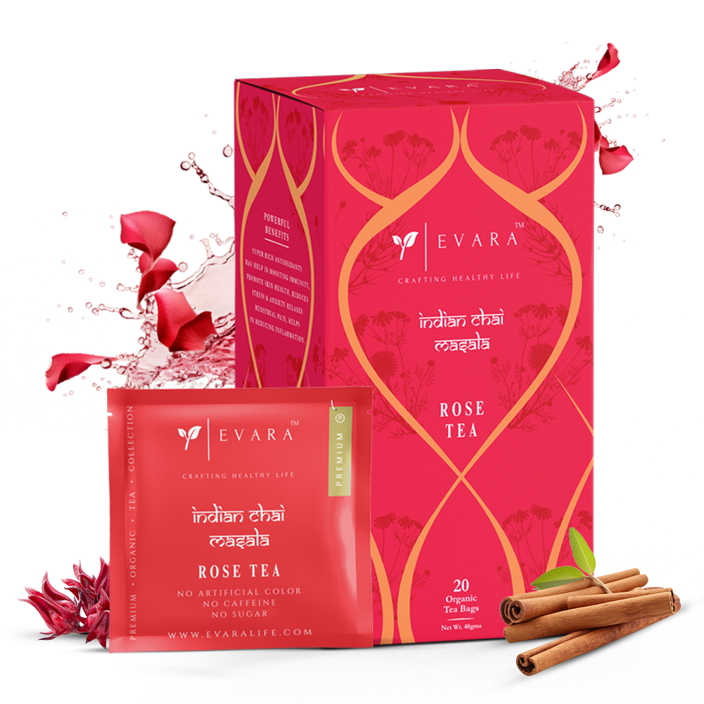 Red Rose Spiced Chai Tea